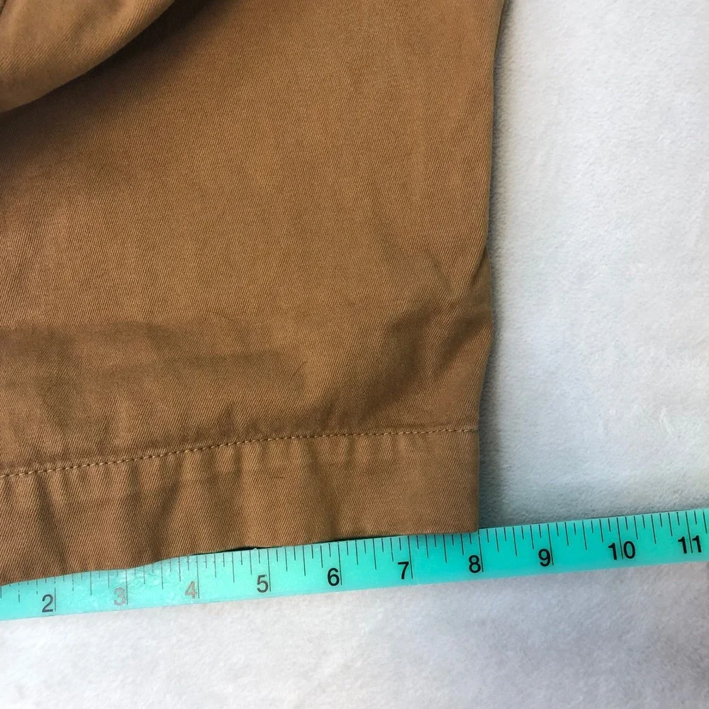 Wallace & Barnes Officer Chino Mens 32x30 Brown Selvedge Cotton Field Trousers